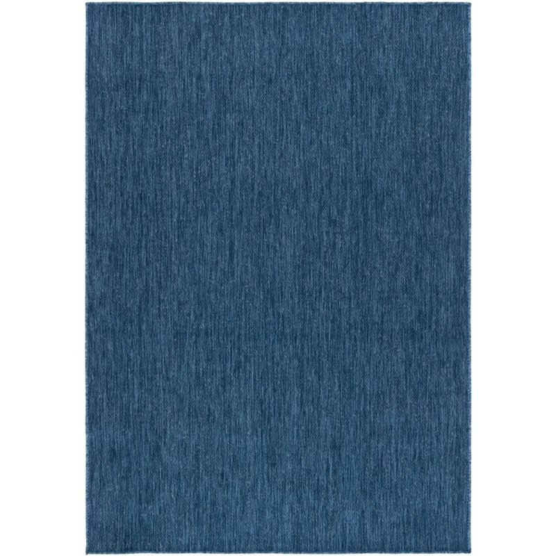 Beach House BHS274 Machine Made Loomed Area Rug - Blue - 5'-3" X 7'-6" - Safavieh