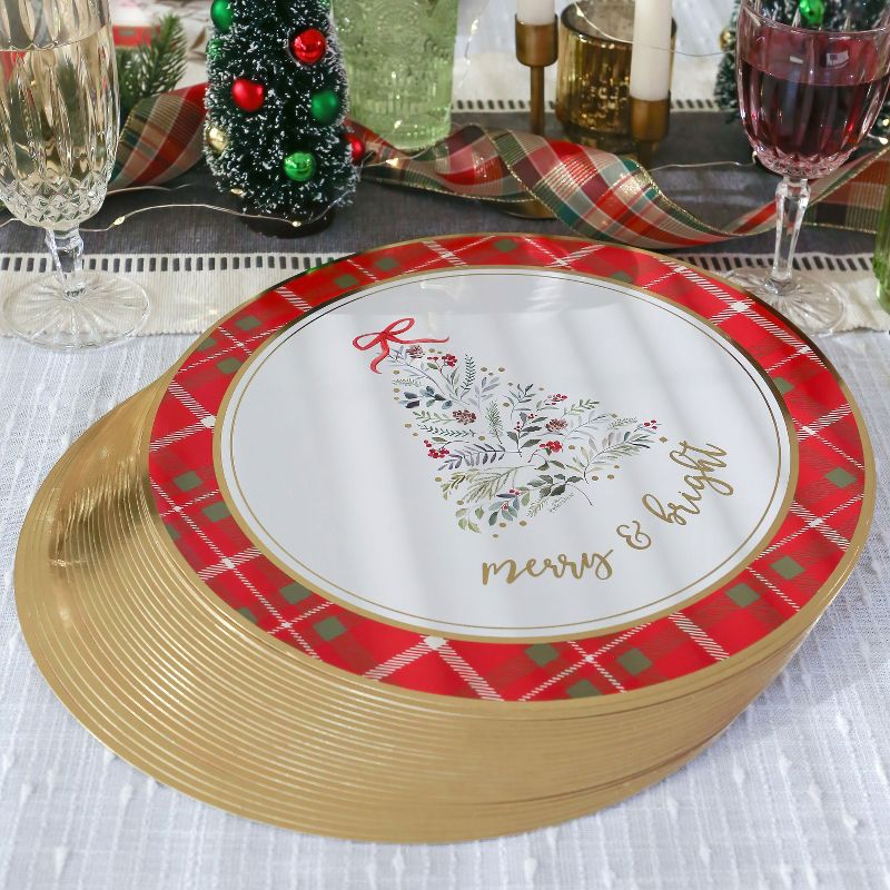 Kate Aspen Christmas 13” Charger Plate Placemat | 28665NA