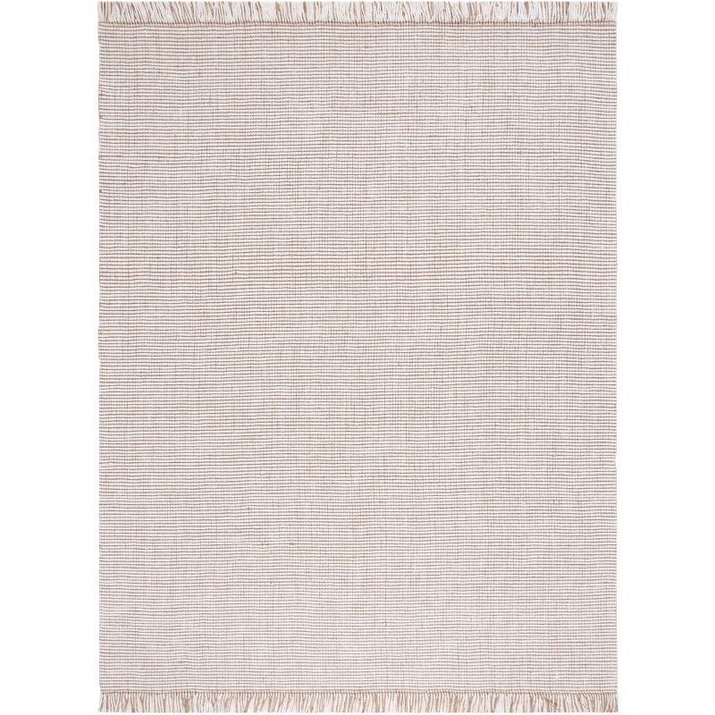 Natural Fiber NF826 Hand Woven Indoor Area Rug - Ivory/Natural - 9'x12' - Safavieh