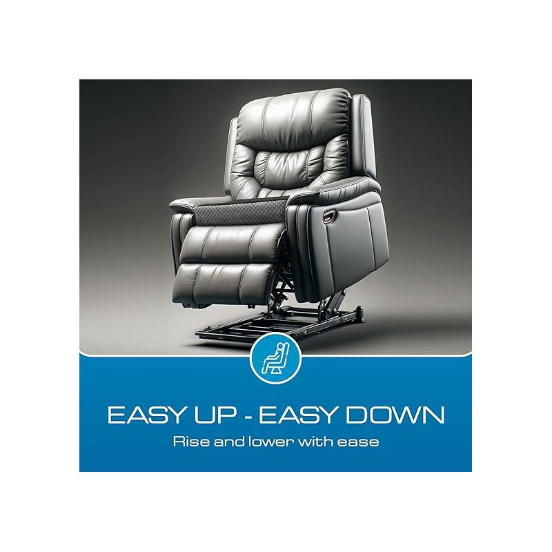 K?lbs Extra Large Recliner Cushion | Chic 2 Tone Velvet Cover | Memory Foam Seat Cushion 5 inch Thick 20" x 20" Extra Large Chair Cushion