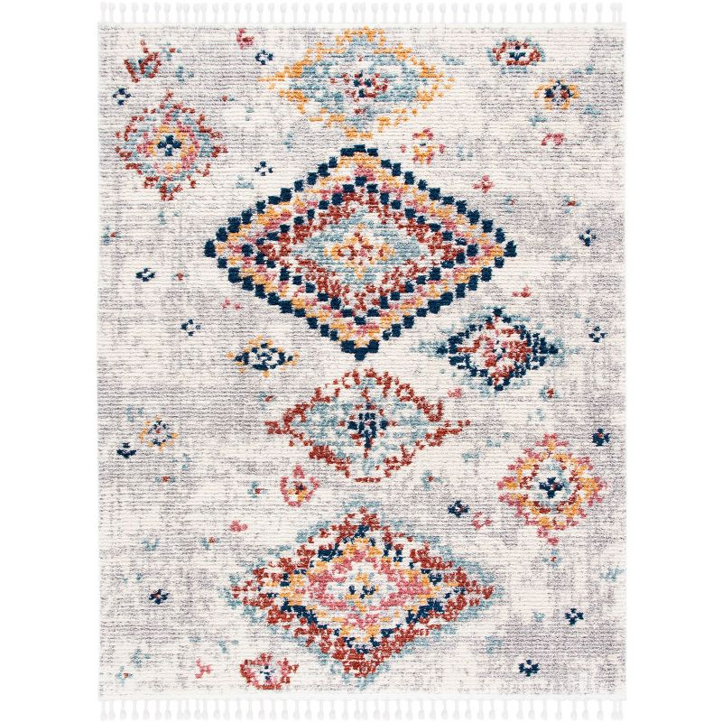 Morocco MRC954 Power Loomed Area Rug - Ivory/Multi - 8'x10' - Safavieh.