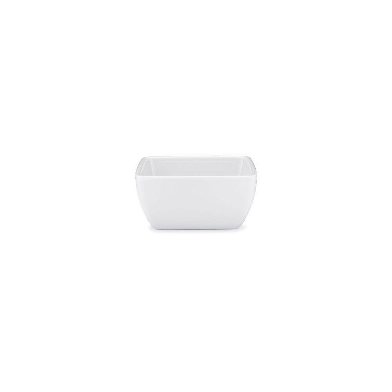 Q Home | Diamond 3.5" Melamine Square Dip Bowl, Set of 4
