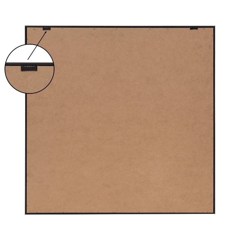 22" x 22" Sylvie Neutral Coral Beige Framed Canvas by Creative Bunch White - Kate & Laurel All Things Decor: Coastal Style