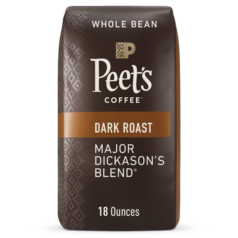 Peet's Major Dickason Dark Roast Whole Bean Coffee - 18oz