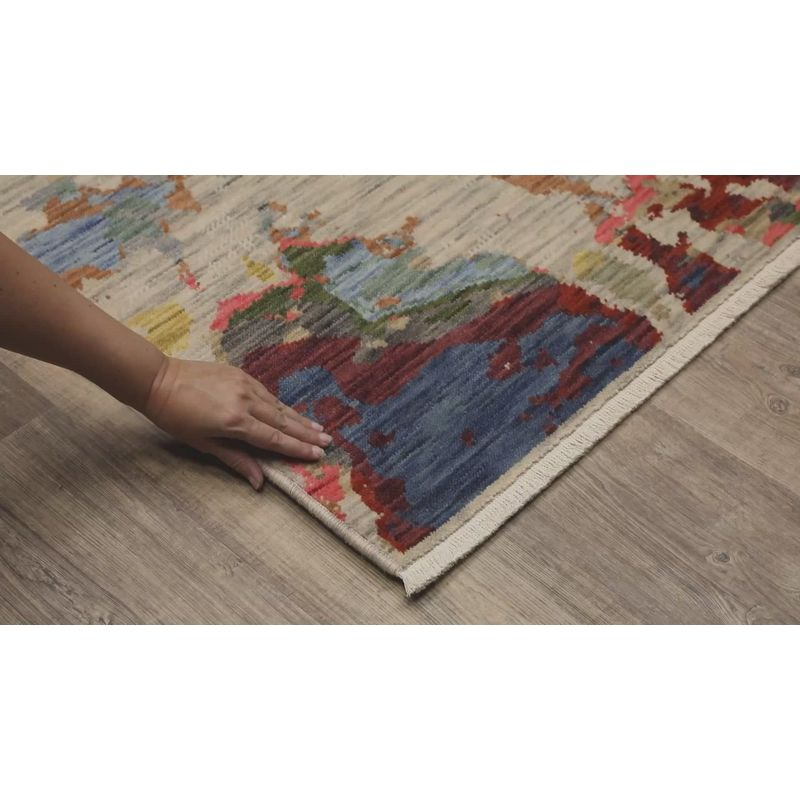 Oriental Weavers Soleri SOL09 Beige/ Multi Indoor Area Rug - 2'6" x 12'