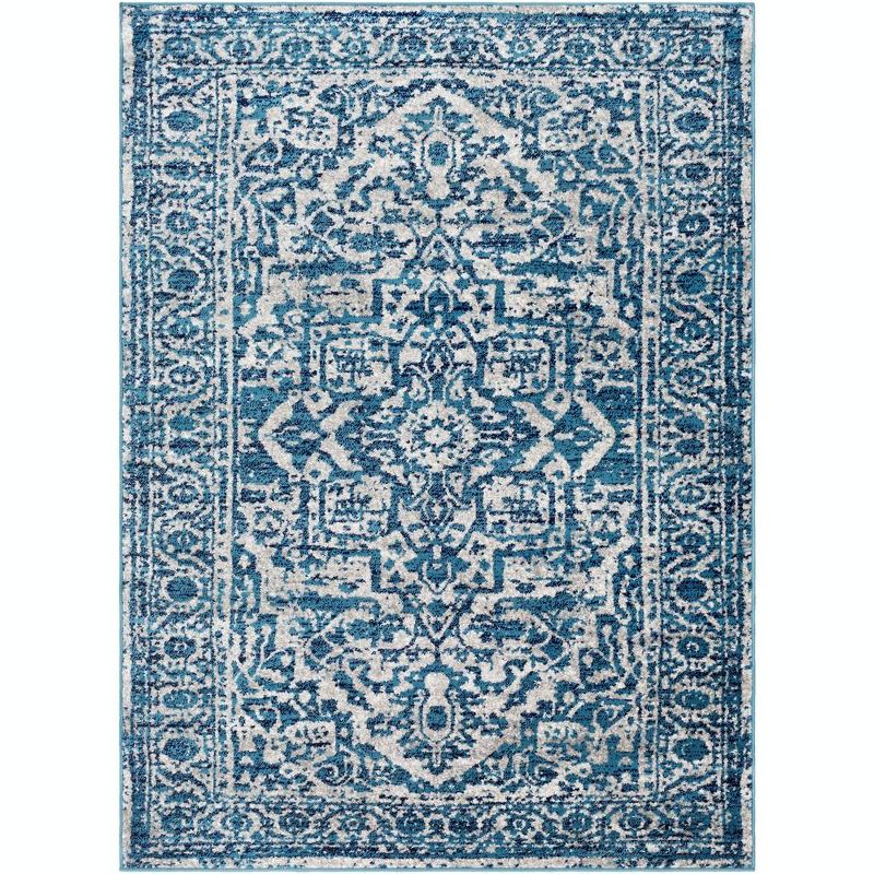 Mark & Day Emma 3'11"x5'7" Rectangle Woven Indoor Area Rugs Sky Blue