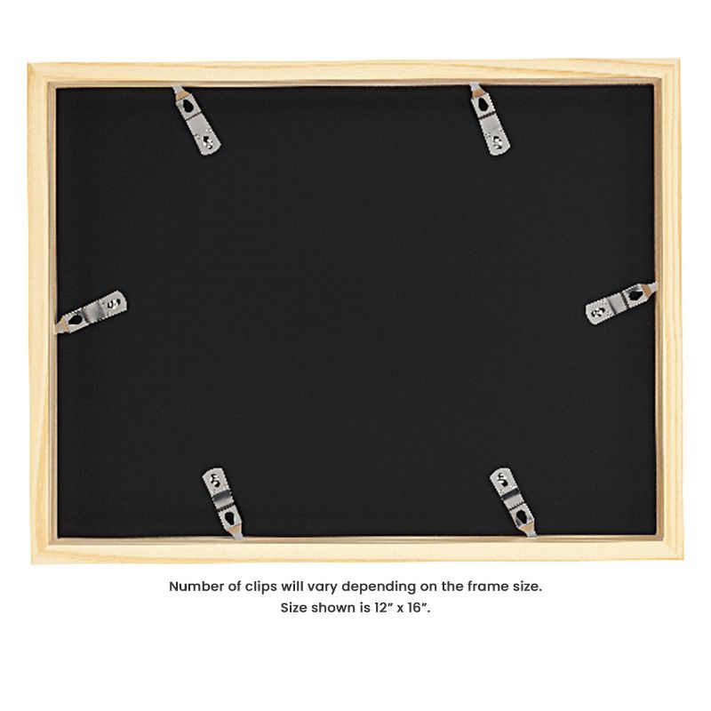 Ambiance Gallery Wood 1.5" Deep Picture Frame -  [Black - 2x3"]