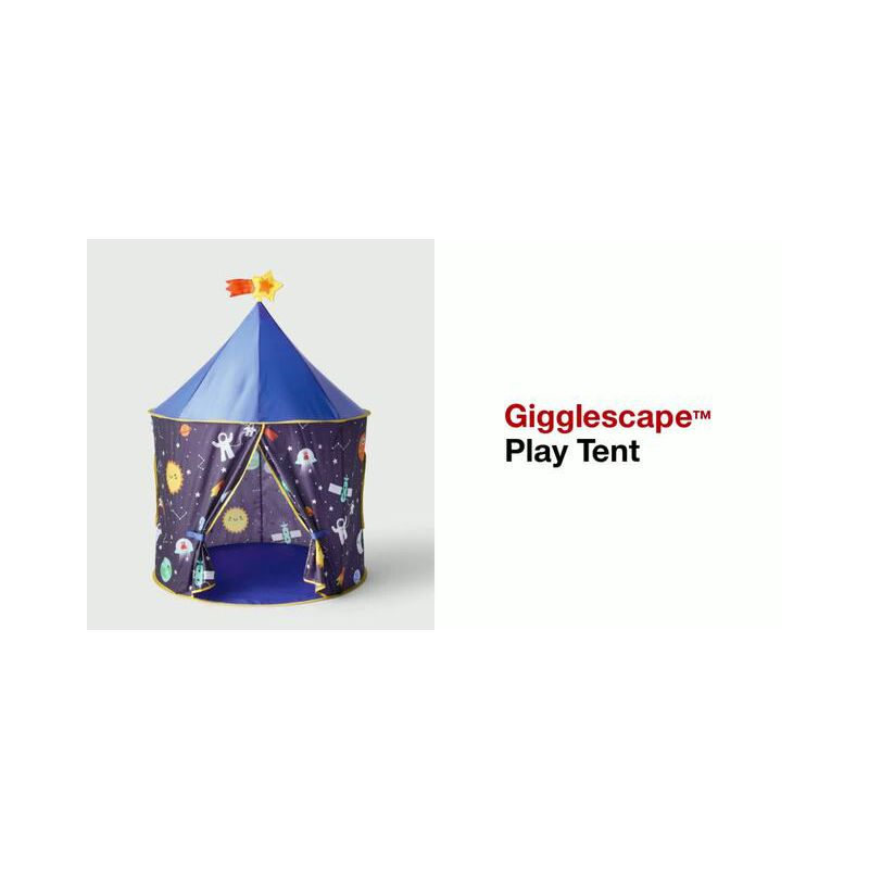 Play Tent Pink - Gigglescape™: Kids & Toddler Tent, Outdoor Toys, Polyester, 3+ Years