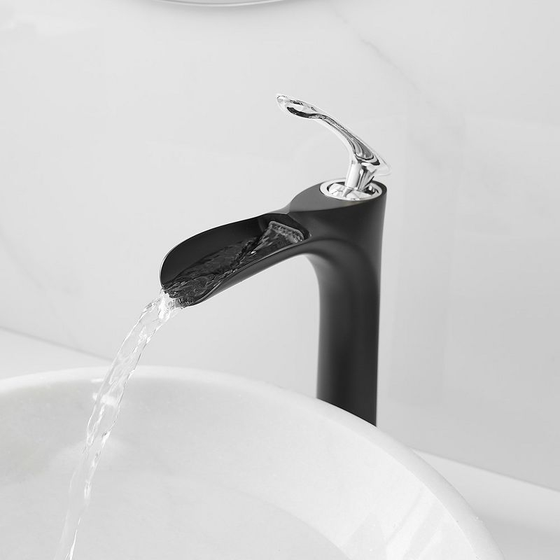 BWE Single Hole Single Handle Bathroom Vessel Sink Faucet With Pop Up Drain Without Overflow