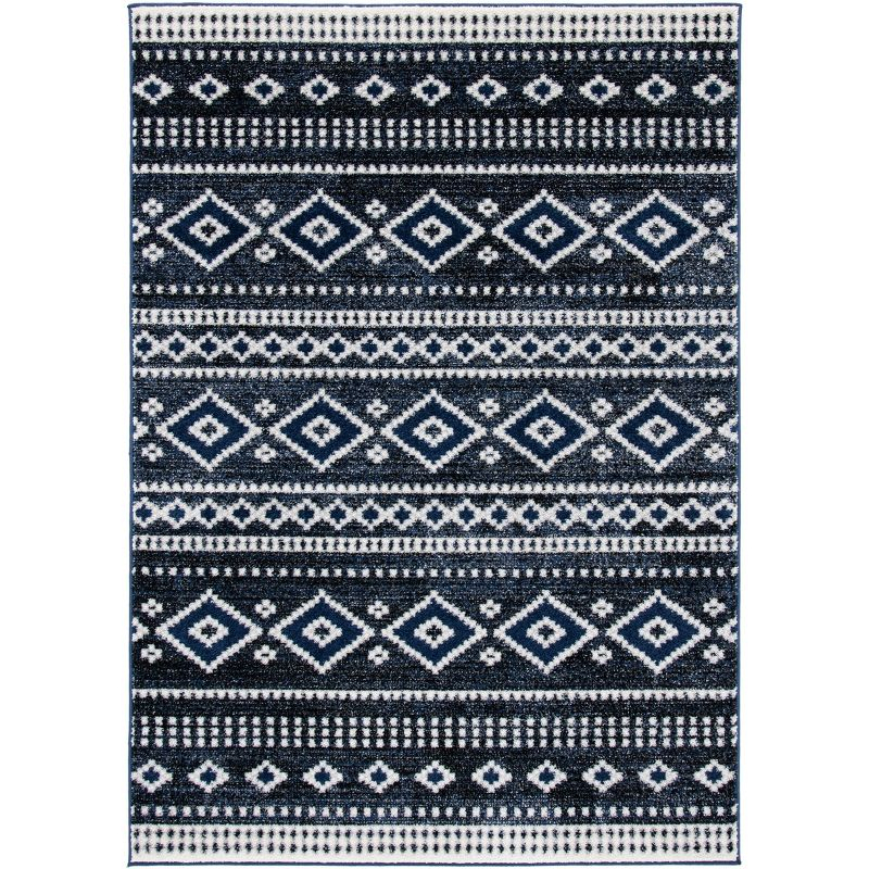 Adirondack ADR277 Power Loomed Area Rug - Grey/Ivory - 3'x5' - Safavieh.