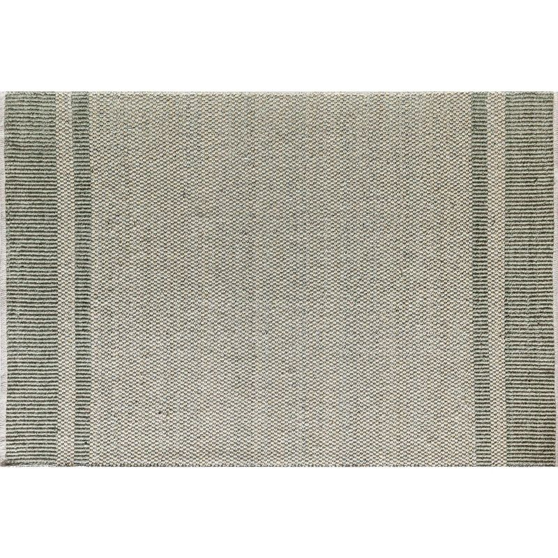 Rugs America Daphne DN10A Farmhouse Border Area Rug for Dining Room Rug Neutral Rug Living Room Rug Kitchen, 8'x10'