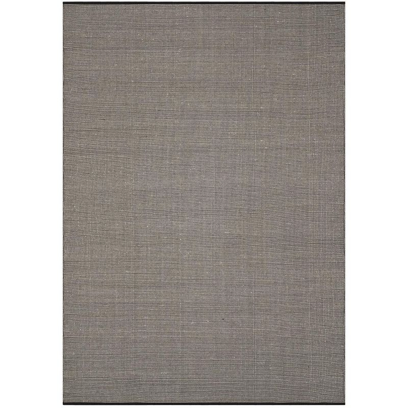 Montauk MTK345 Hand Woven Indoor Area Rug - Ivory/Black - 5'x8' - Safavieh