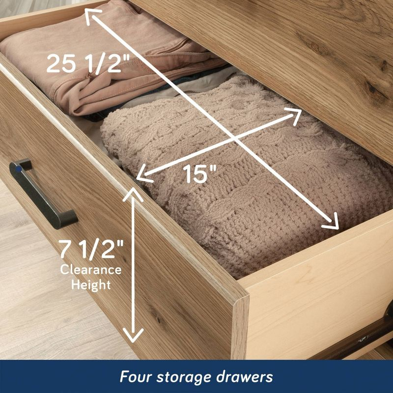 Sauder Rosedale Ranch 4 Drawer Chest Timber Oak