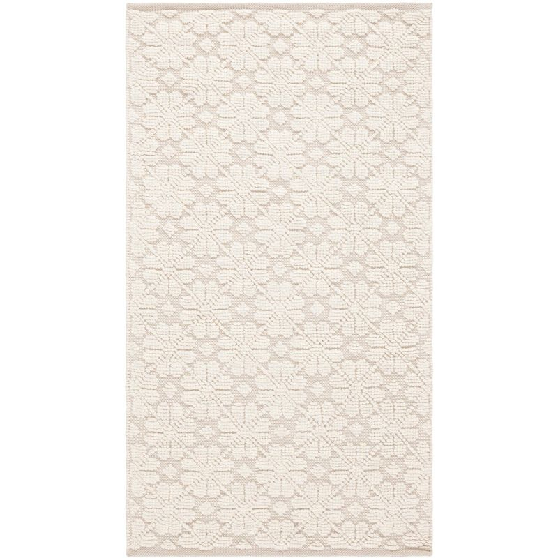 Vermont VRM106 Hand Woven Indoor Area Rug - Ivory - 4'x6' - Safavieh