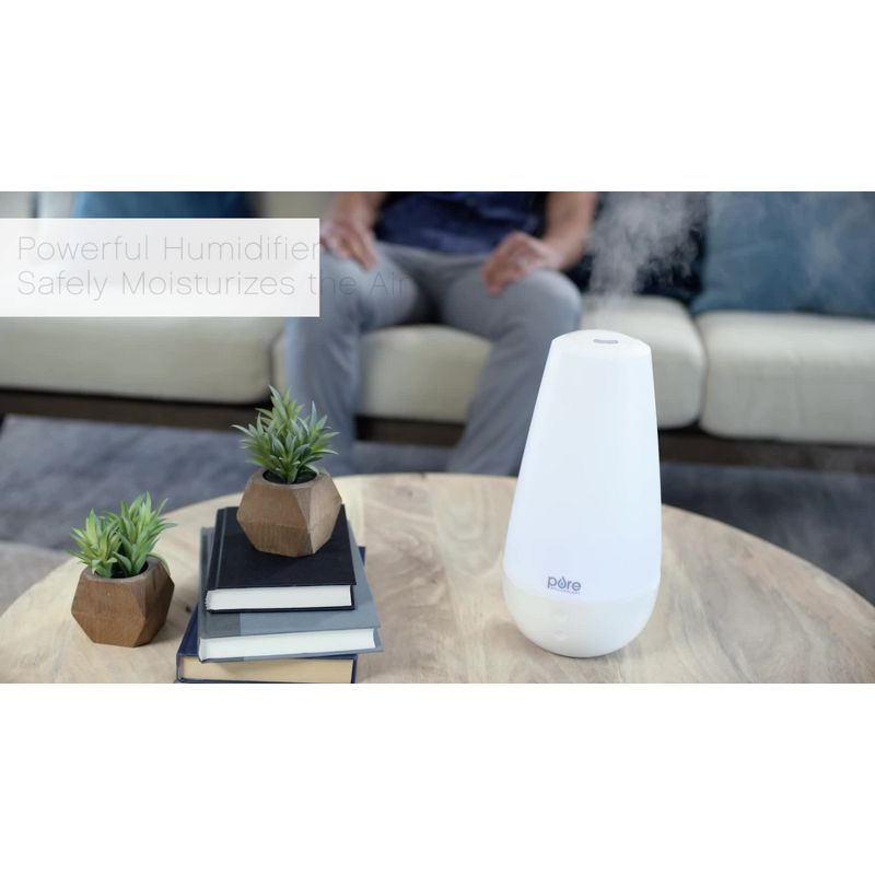 Pure Enrichment Spa XL 3-In-1 Aroma Diffuser Humidifier And Mood Light: Cool Mist, Bedroom & Large Room, 100-300 sq. ft.