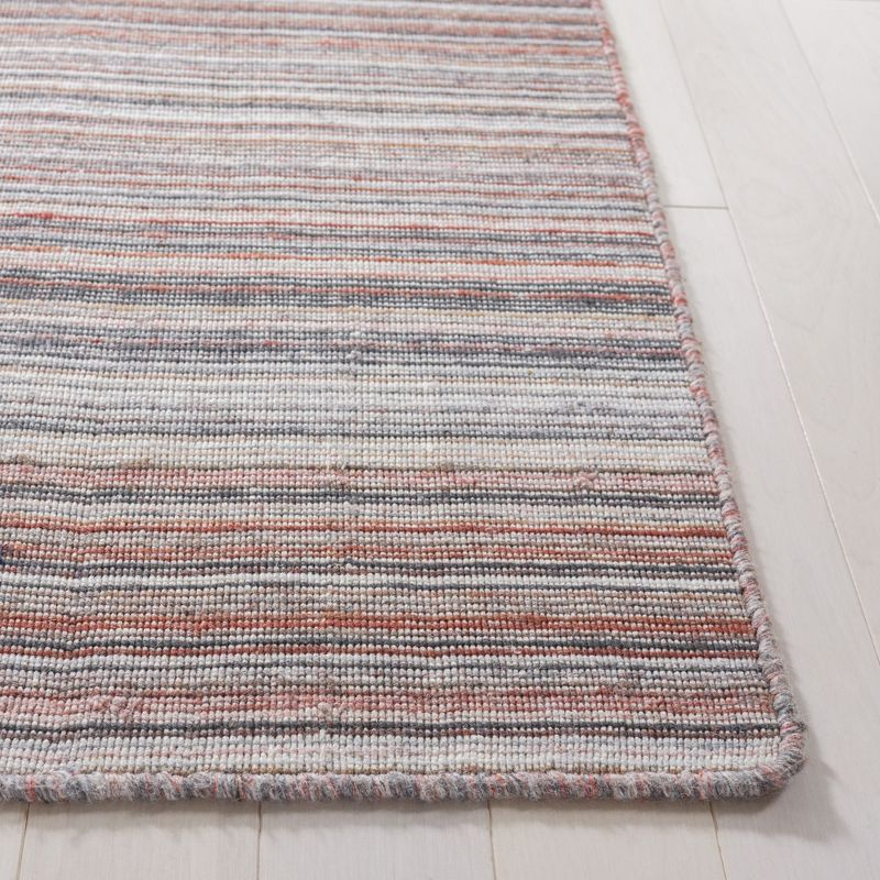 Kilim KLM313 Hand Woven Area Rug - Red/Grey - 5'x8' - Safavieh.