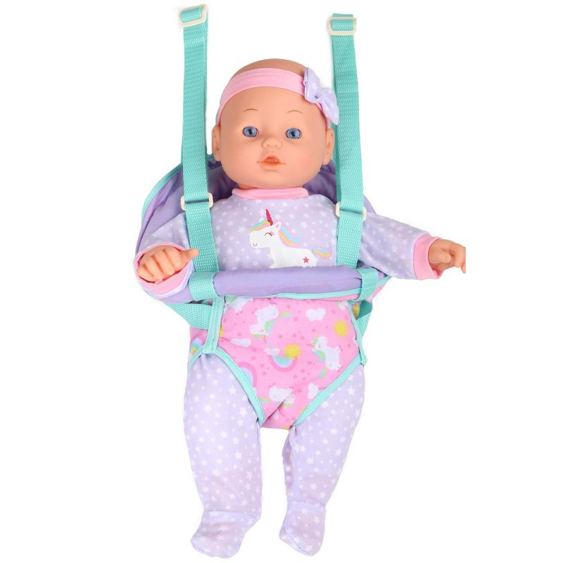 Dream Collection: 16" Baby Doll Traveling Set in Blue