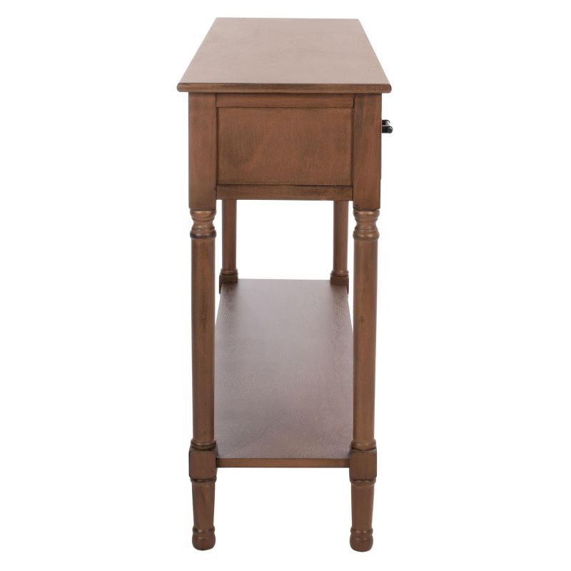 Peyton 3 Drawer Console Table - CNS5705C - Brown - Safavieh