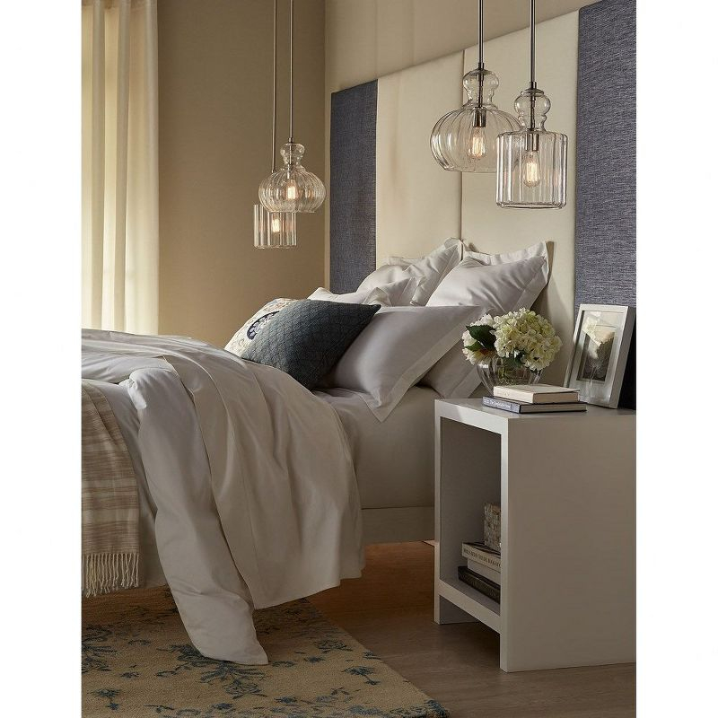 Kichler Lighting Riviera 1 - Light Pendant in  Brushed Nickel