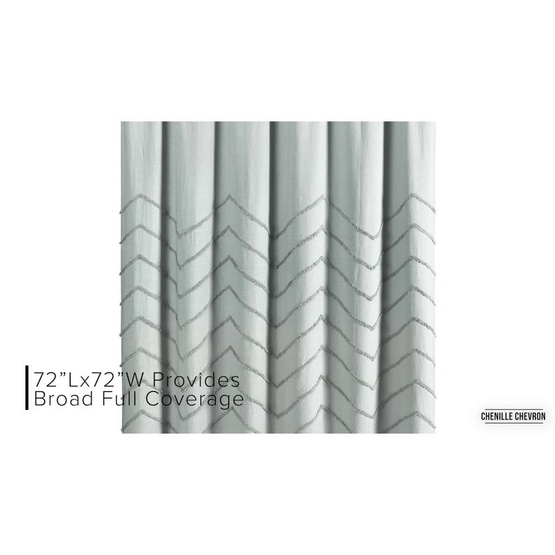 Lush Decor Bayview Cotton Shower Curtain