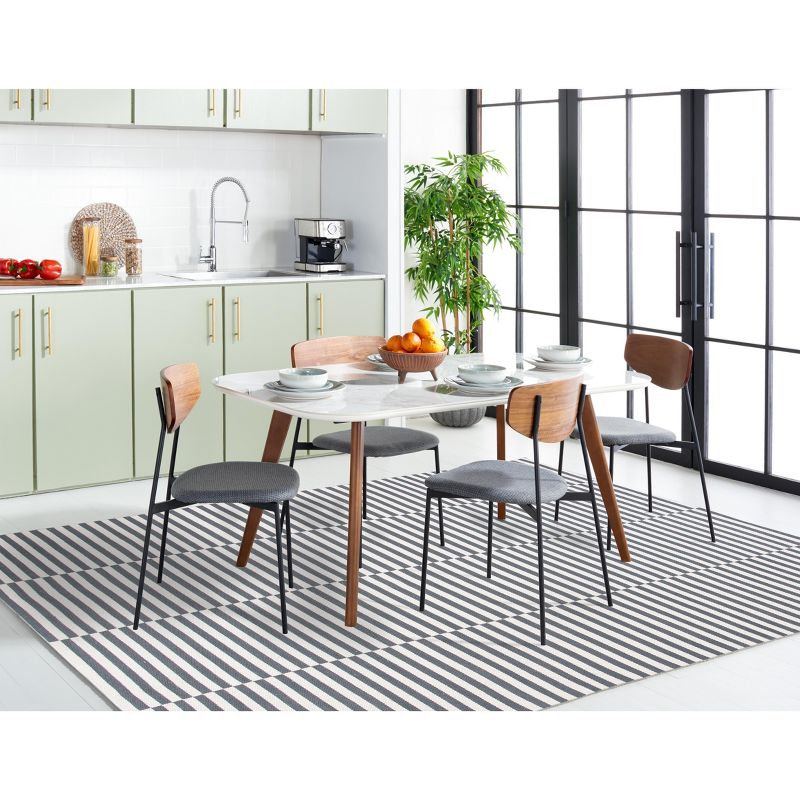Montauk MTK715 Hand Woven Area Rug - Ivory/Gray - 7'x9' - Safavieh.