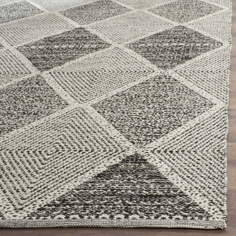 Montauk MTK822 Hand Woven Indoor Accent Rug - Black - 3'x5' - Safavieh.