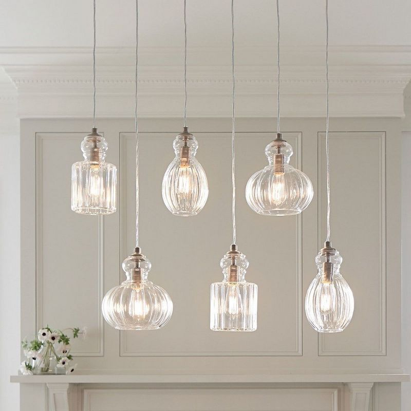 Kichler Lighting Riviera 6 - Light Island Pendant Light in  Olde Bronze
