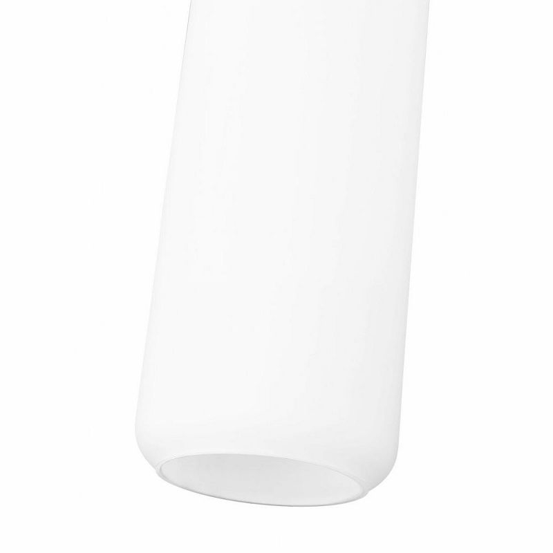 Z-Lite Monty 1 - Light Pendant in  Brushed Nickel/Opal