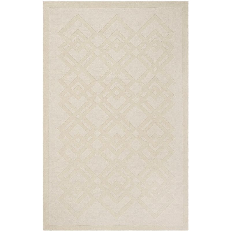 Viewpoint Carved Msj Hand Loomed Wool Geometric Rug