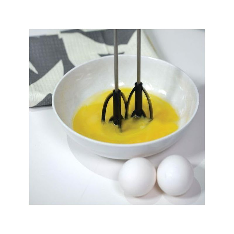 Jokari Easy Whisk One-Handed Mixer for Simple Whisking for Cooks of Any Age.  Dual Beaters to Mix, Stir and Blend Ingredients Quickly