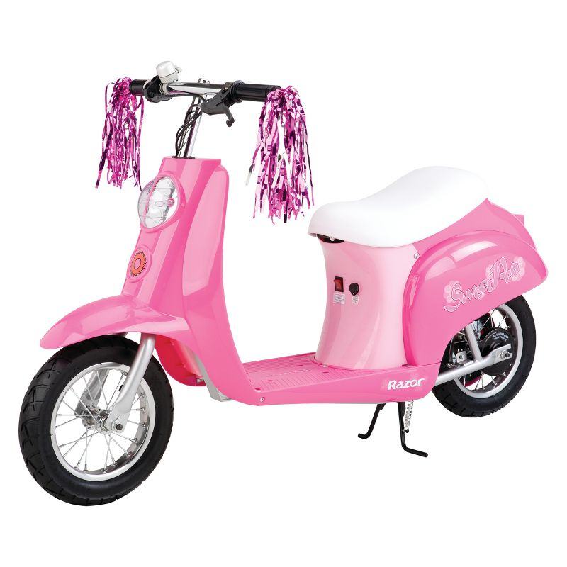 Razor Pocket Mod Betty Electric Scooter - Pink: 250W Motor, 15 mph Max Speed