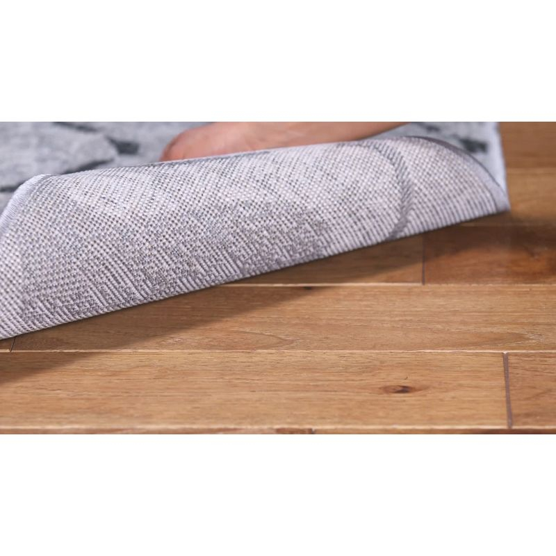Adirondack ADR121 Power Loomed Accent Rug - Silver/Charcoal - 2'6"x4' - Safavieh.