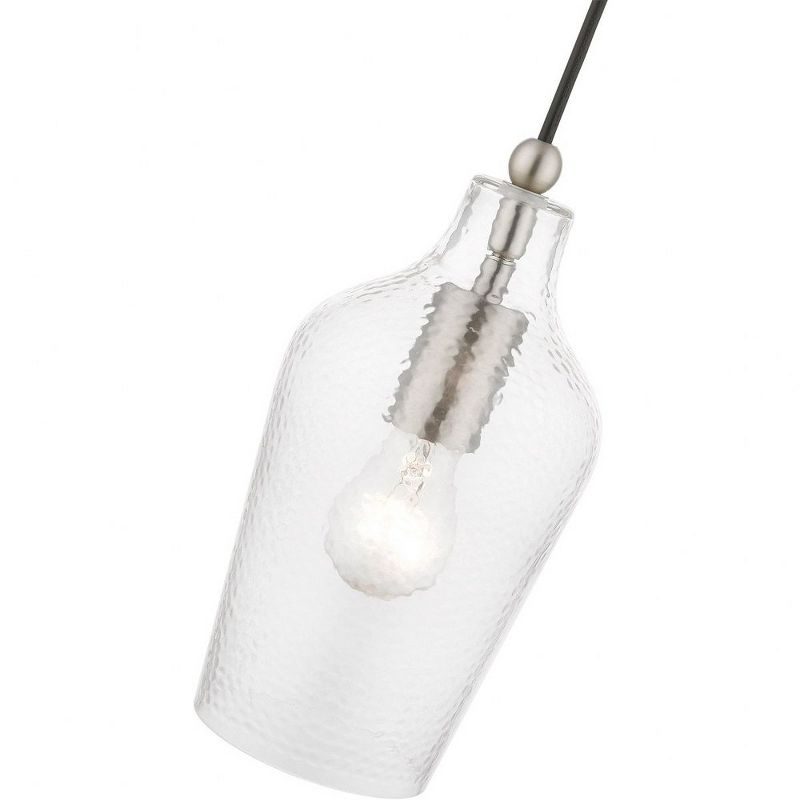 Livex Lighting Avery 1 - Light Pendant in  Brushed Nickel