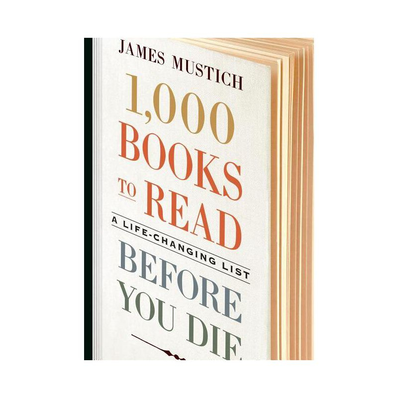 1,000 Books to Read Before You Die - by  James Mustich (Hardcover)