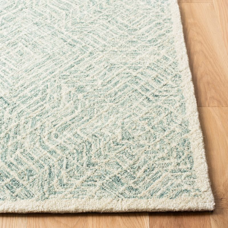 Capri CPR215 Tufted Indoor Area Rug - Blue/Ivory - 7'x7' - Safavieh