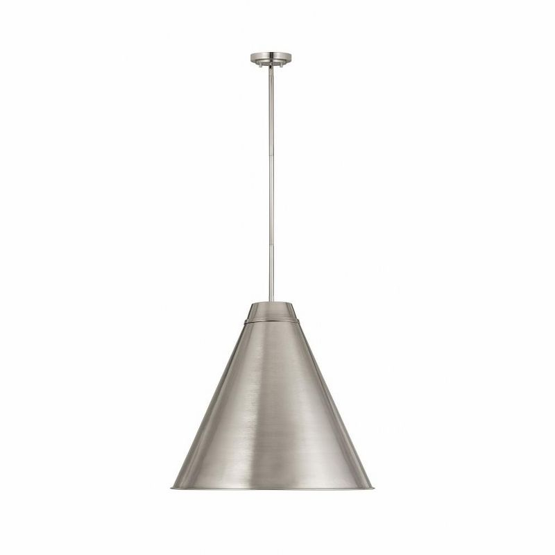 Z-Lite Eaton 1 - Light Pendant in  Brushed Nickel