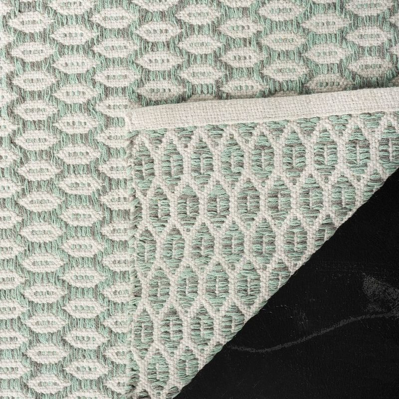 Montauk MTK608 Hand Woven Indoor Accent Rug - Light Green/Ivory - 3'x5' - Safavieh