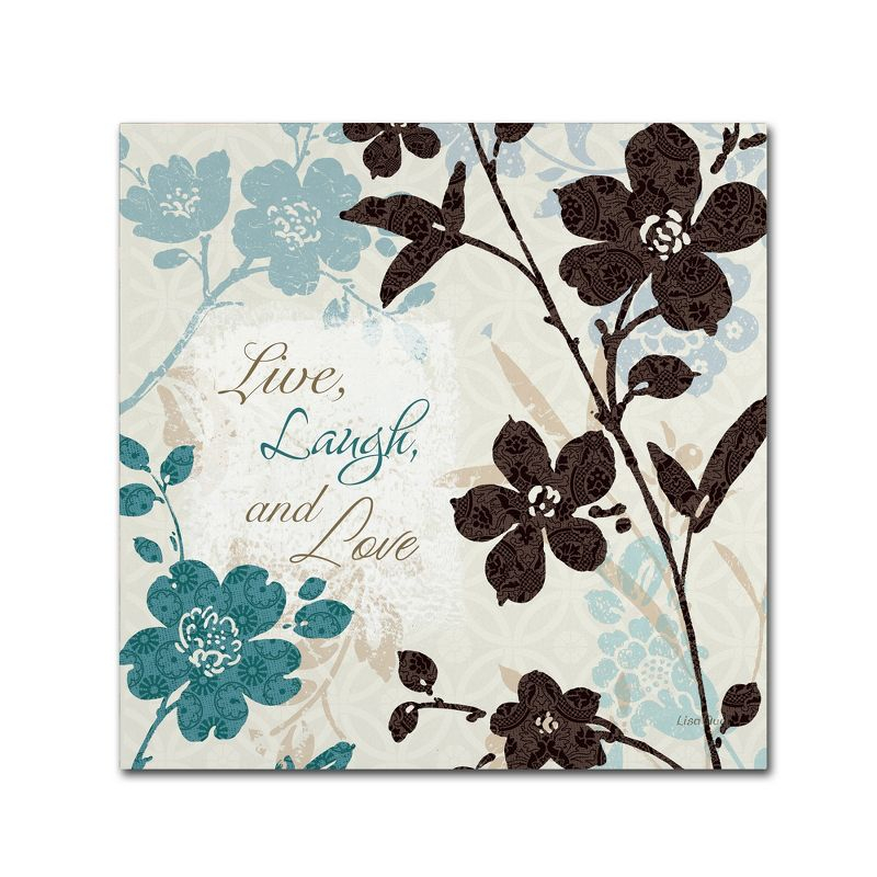 Lisa Audit 'Botanical Touch Quote II' Canvas Art - 24x24