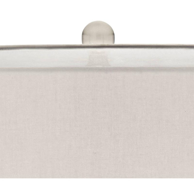 Possini Euro Design Swift Modern Table Lamp 30 1/2" Tall Mercury Glass Double Shade for Bedroom Living Room House Bedside Nightstand Office Entryway