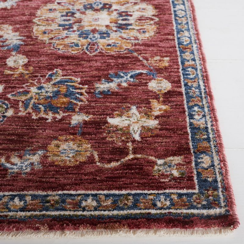 Heirloom HRL718 Power Loomed Area Rug - Rust/Ivory - 5'3"x7'6" - Safavieh.