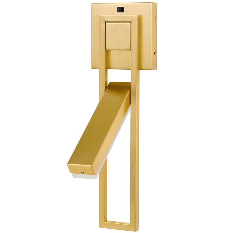 Cal Lighting LA-8043 Montilla Led Bedside Wall Sconce with Adjustable Led Light Panel and Rocker Switch