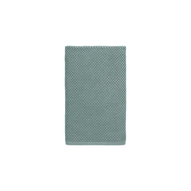 6pc Lilly Cotton Bamboo Bath Towel Set Seafoam - Blue Loom