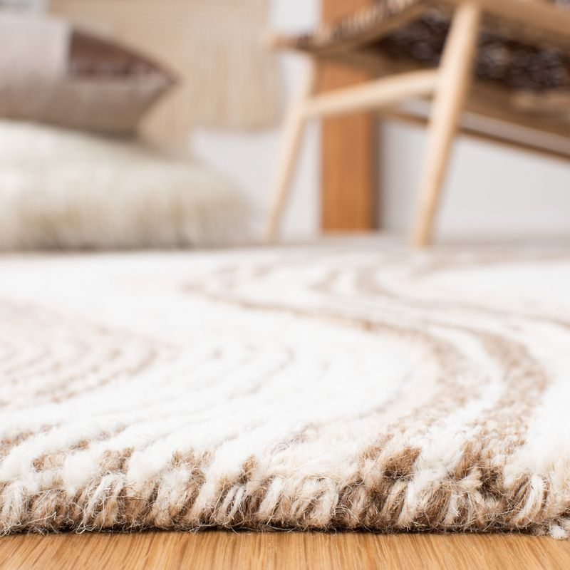 Fifth Avenue FTV121 Hand Tufted Runner Rug - Beige/Ivory - 2'3"x10' - Safavieh.
