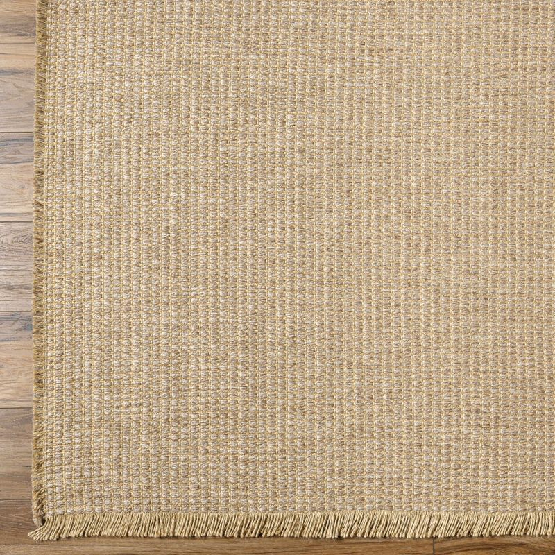 Hauteloom Rectangle Area Rug  Light Brown