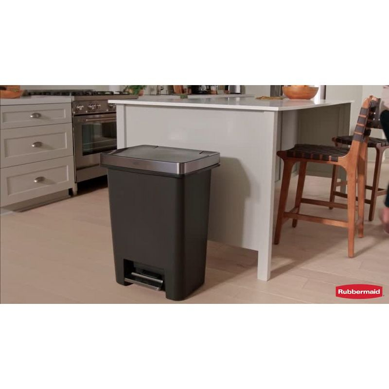 Rubbermaid Heavy Duty Universal Vertical FastTrack Hanging Wall Mount Bike Hook Garage Storage Organizer