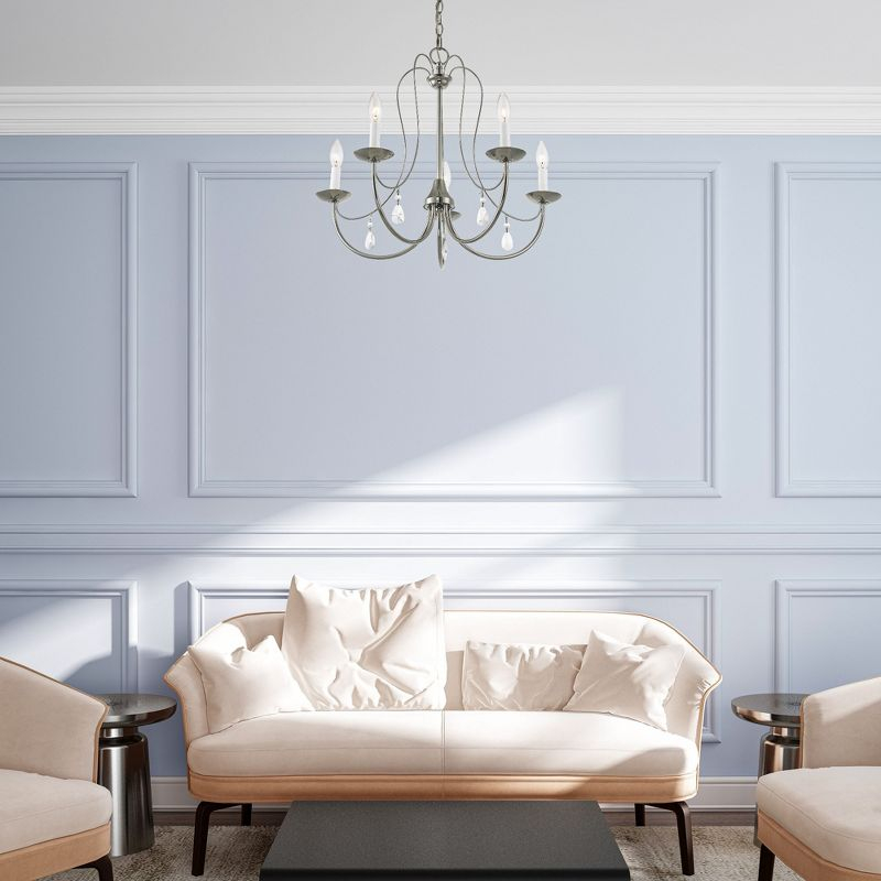 Livex Lighting Mirabella 5 - Light Chandelier in  Polished Chrome