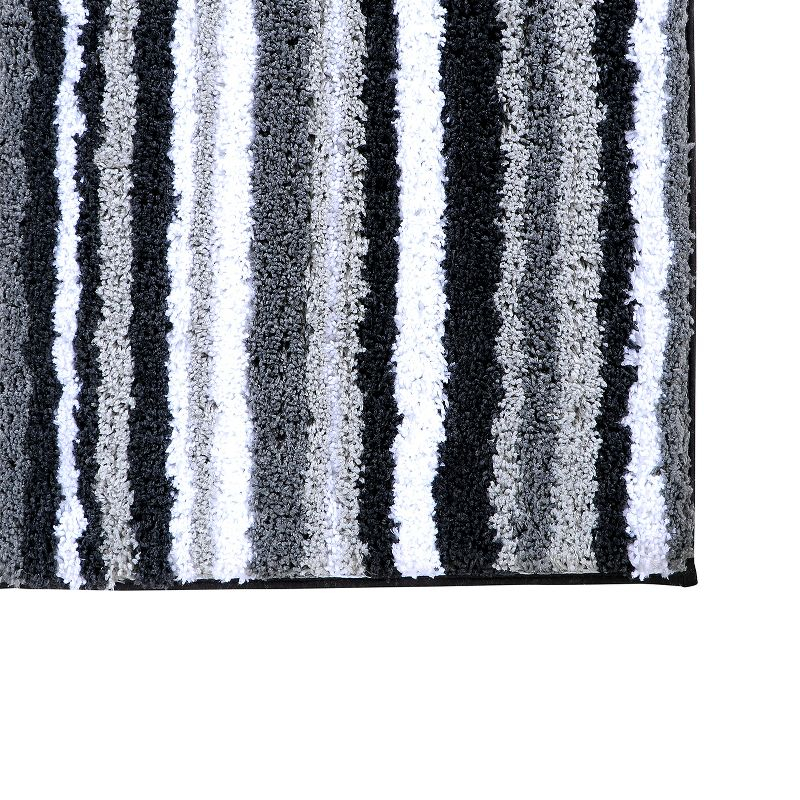 Better Trends Griffie 100% Polyester TPR Backing Tufted 2 Pc (17" x 24" | 17" x 24") Bath Rug Set -