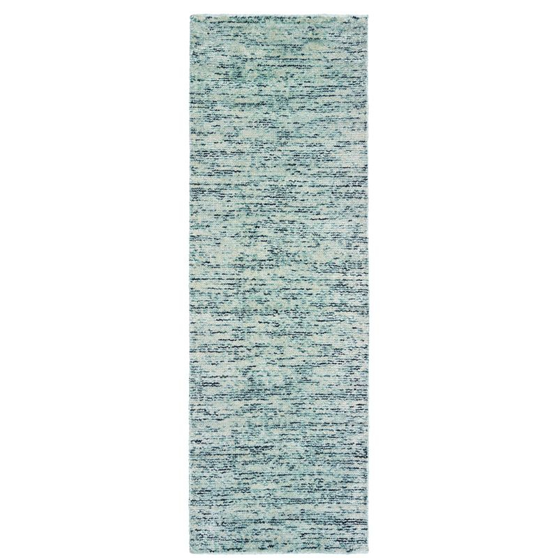 Lucent Handmade Tufted Blue/Teal Area Rug
