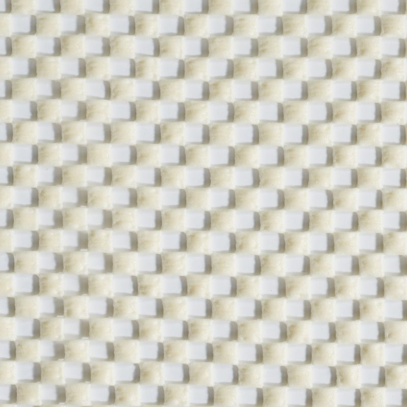 Grid Pad PAD111 Power Loomed Indoor Rug Pad - White - 8' Round - Safavieh