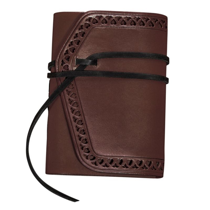 Realeather Crafts(R) Leather Journal Kit-Dark Brown